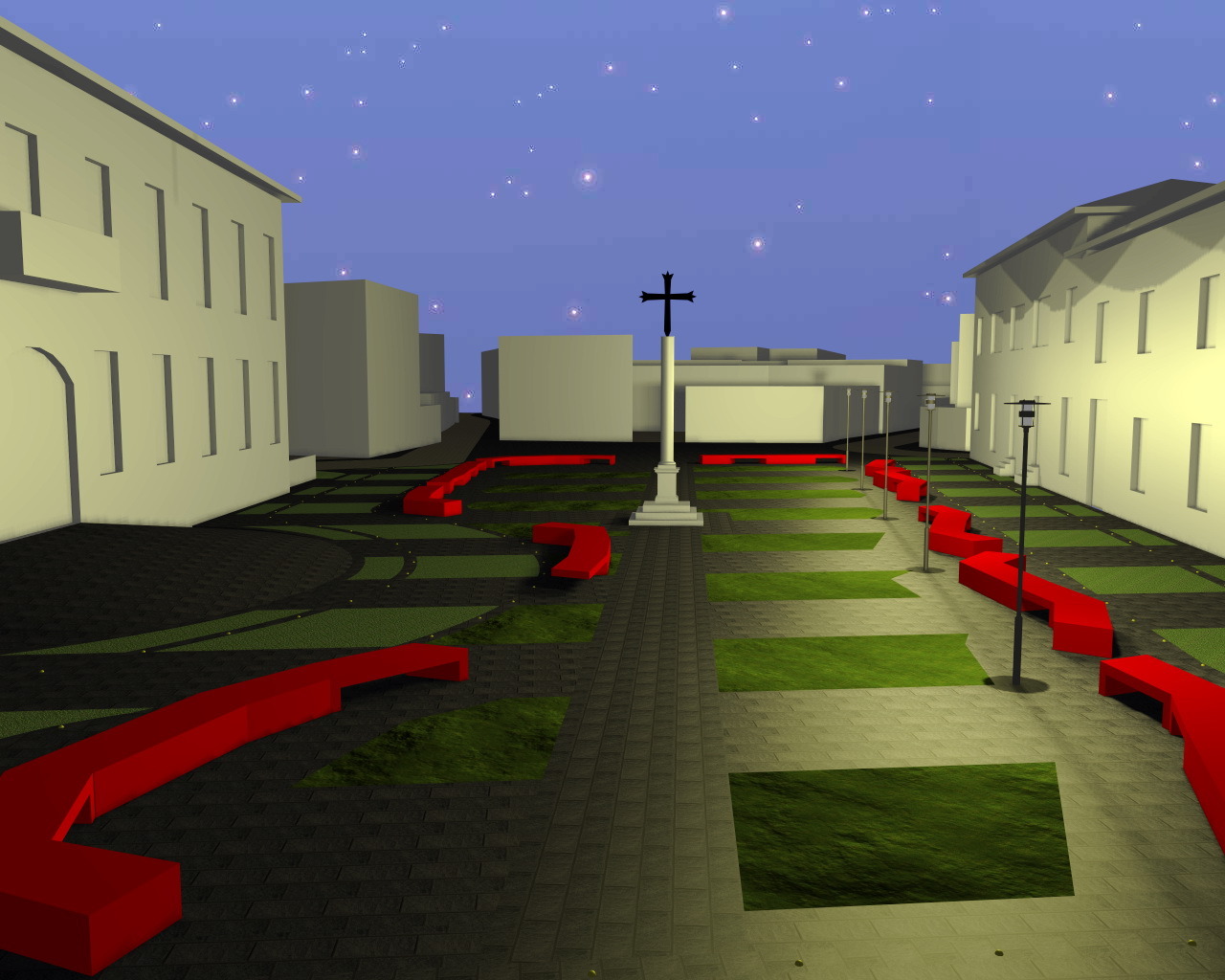 费内格罗中心广场改造设计-3