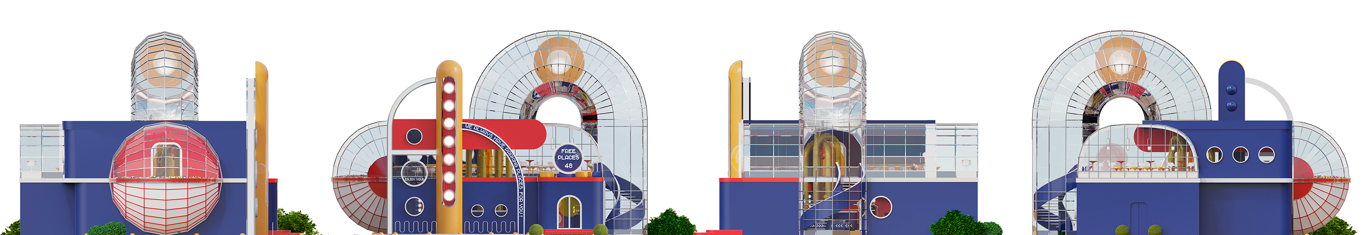 未来主义餐饮空间“FoodBall”-2