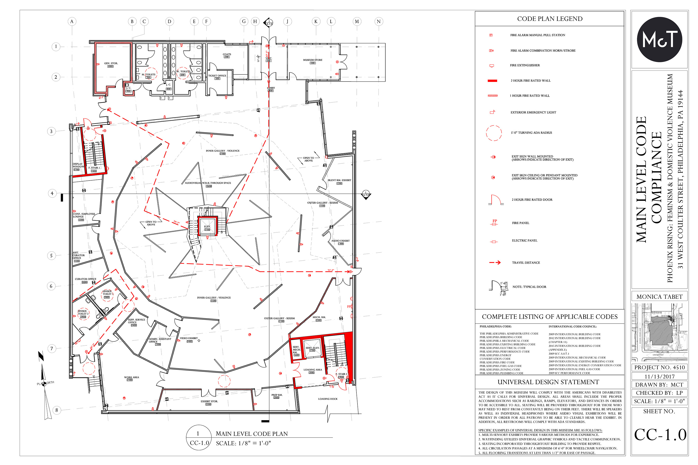 Phoenix Rising Museum - Construction Documents-2