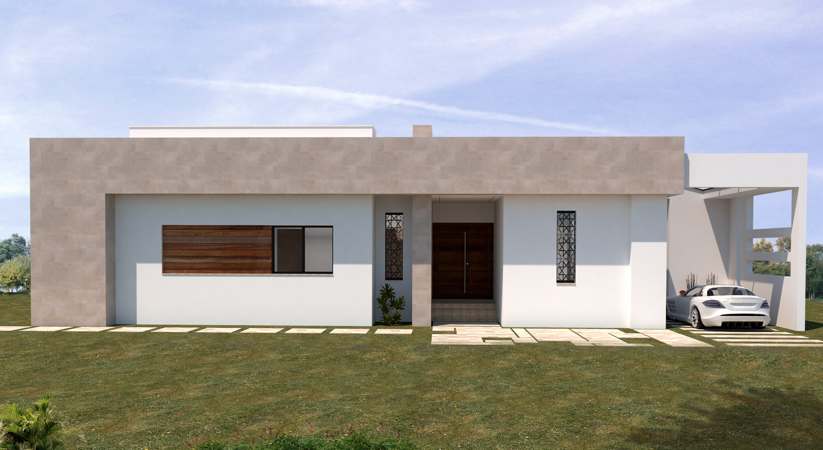 简约精致的橙园别墅设计-5