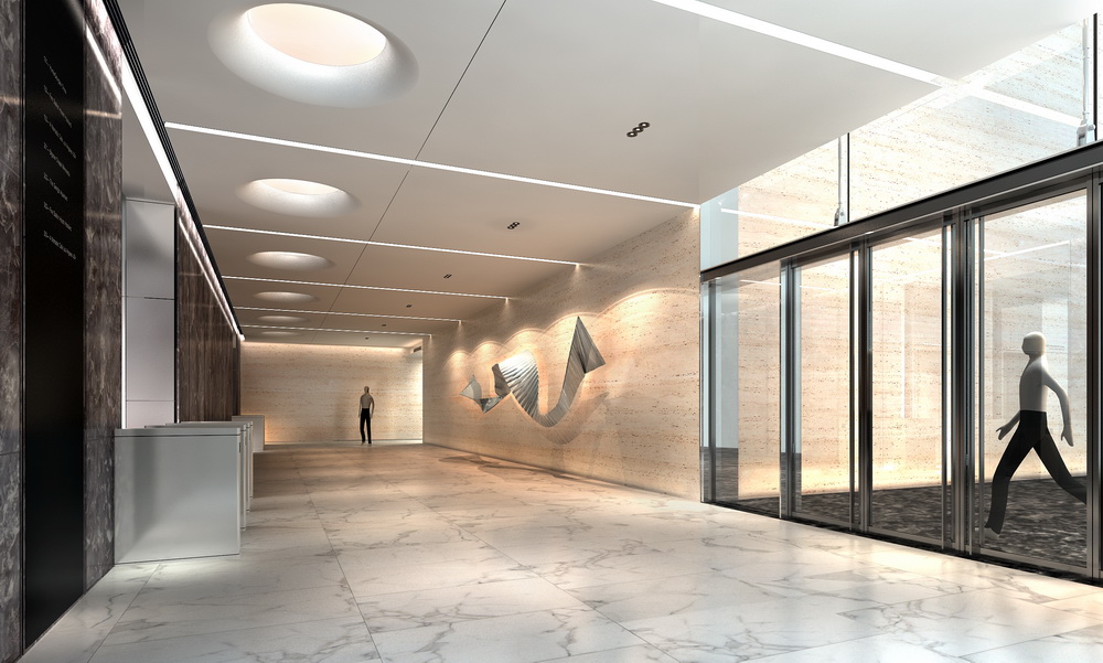 城市组  广州某公司办公楼 办公空区-1