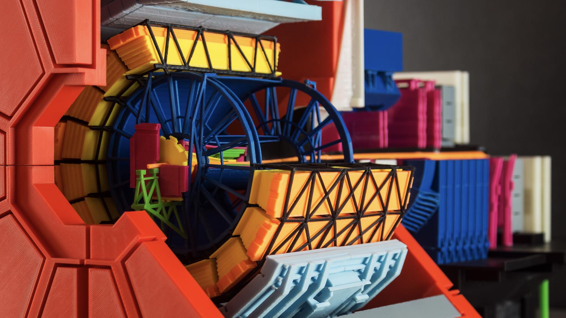 穿越宇宙之旅 · CERN ALICE 信息点展览设计-26