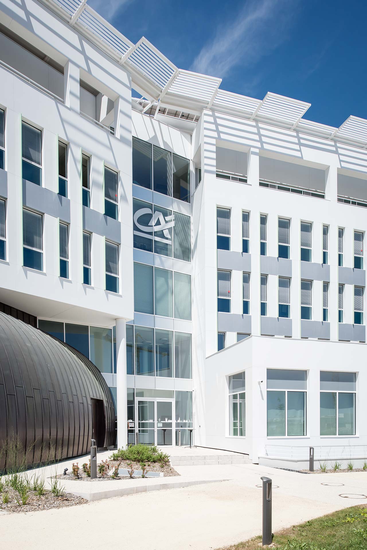 法国 Credit Agricole Poitou 企业总部，现代与古典的完美融合-16