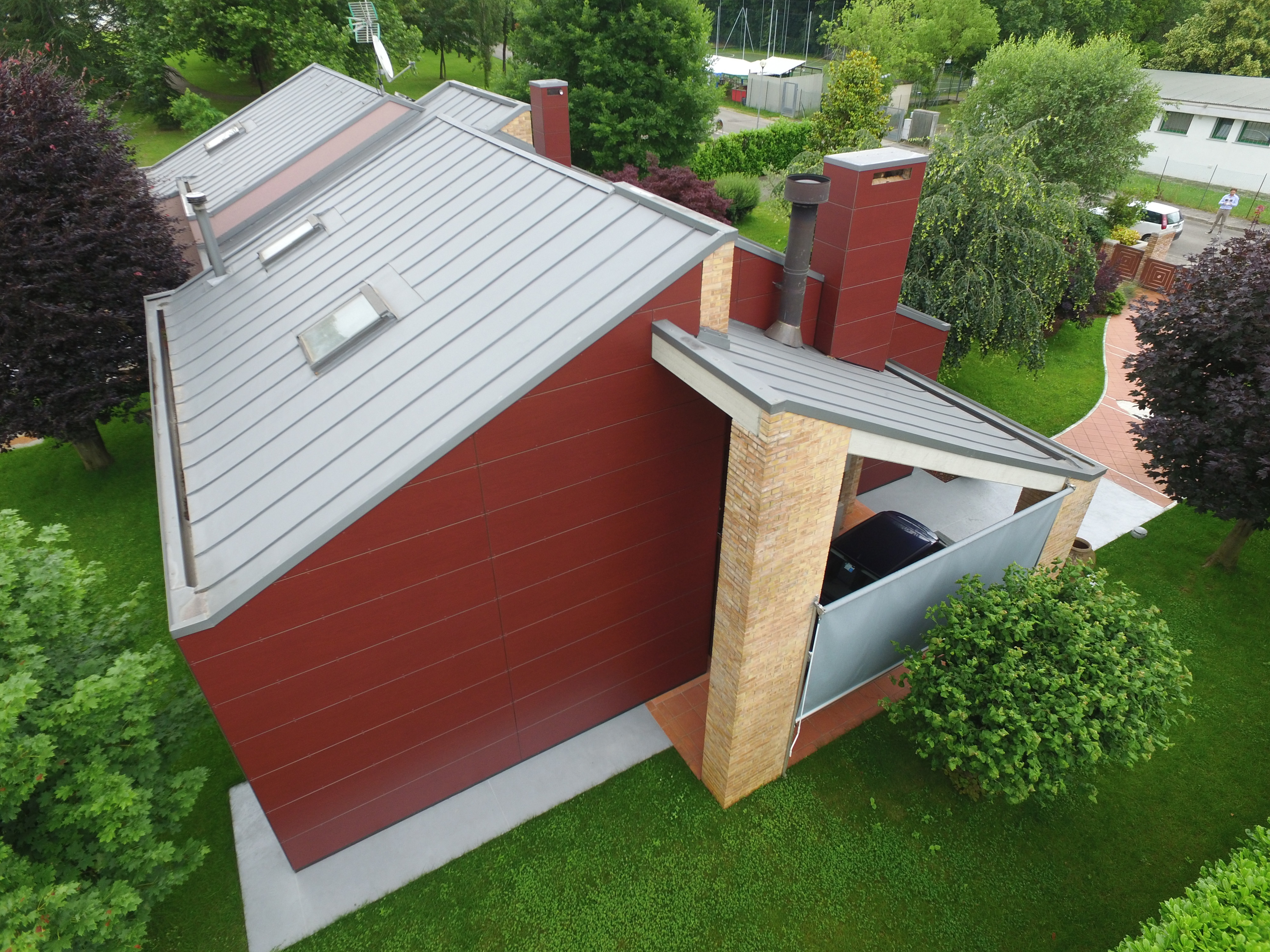 绿色环绕的意大利乡村别墅改造-0