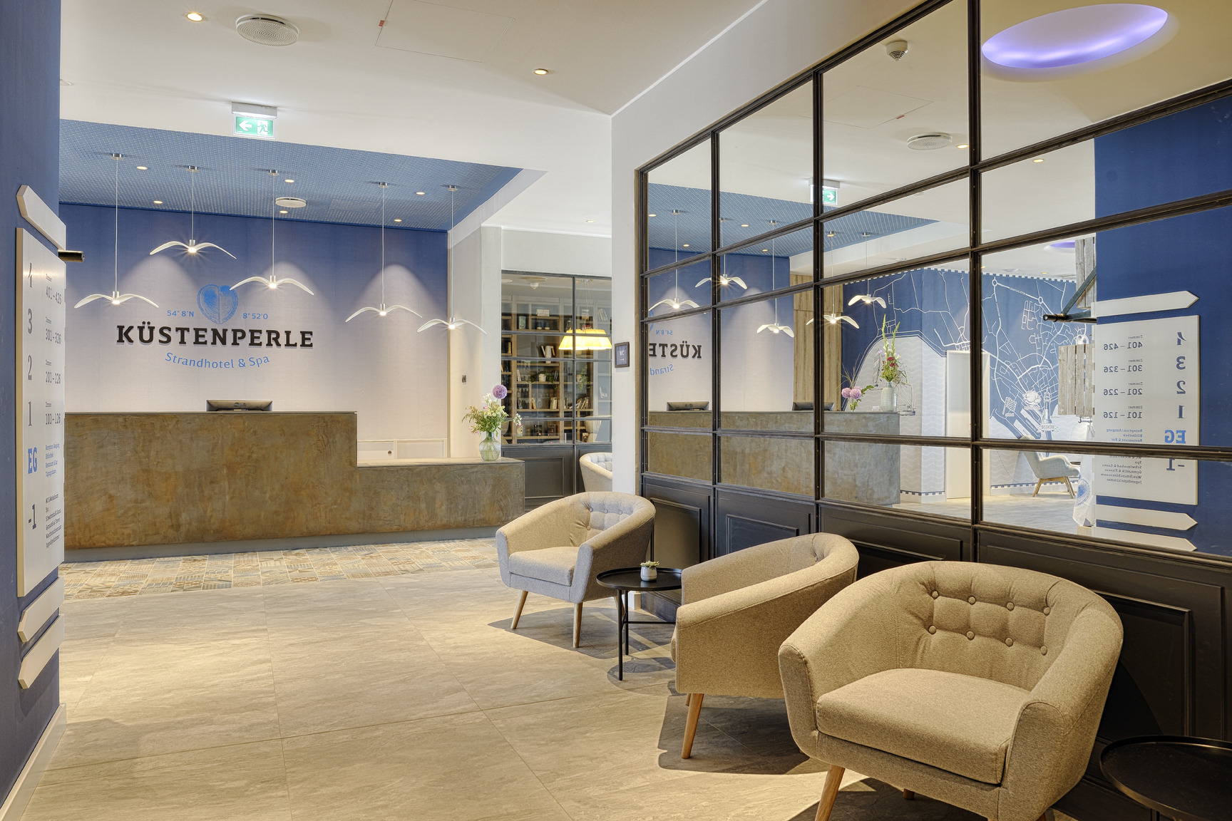 2017 年完成的"Hotel Küstenperle"室内设计案例-25