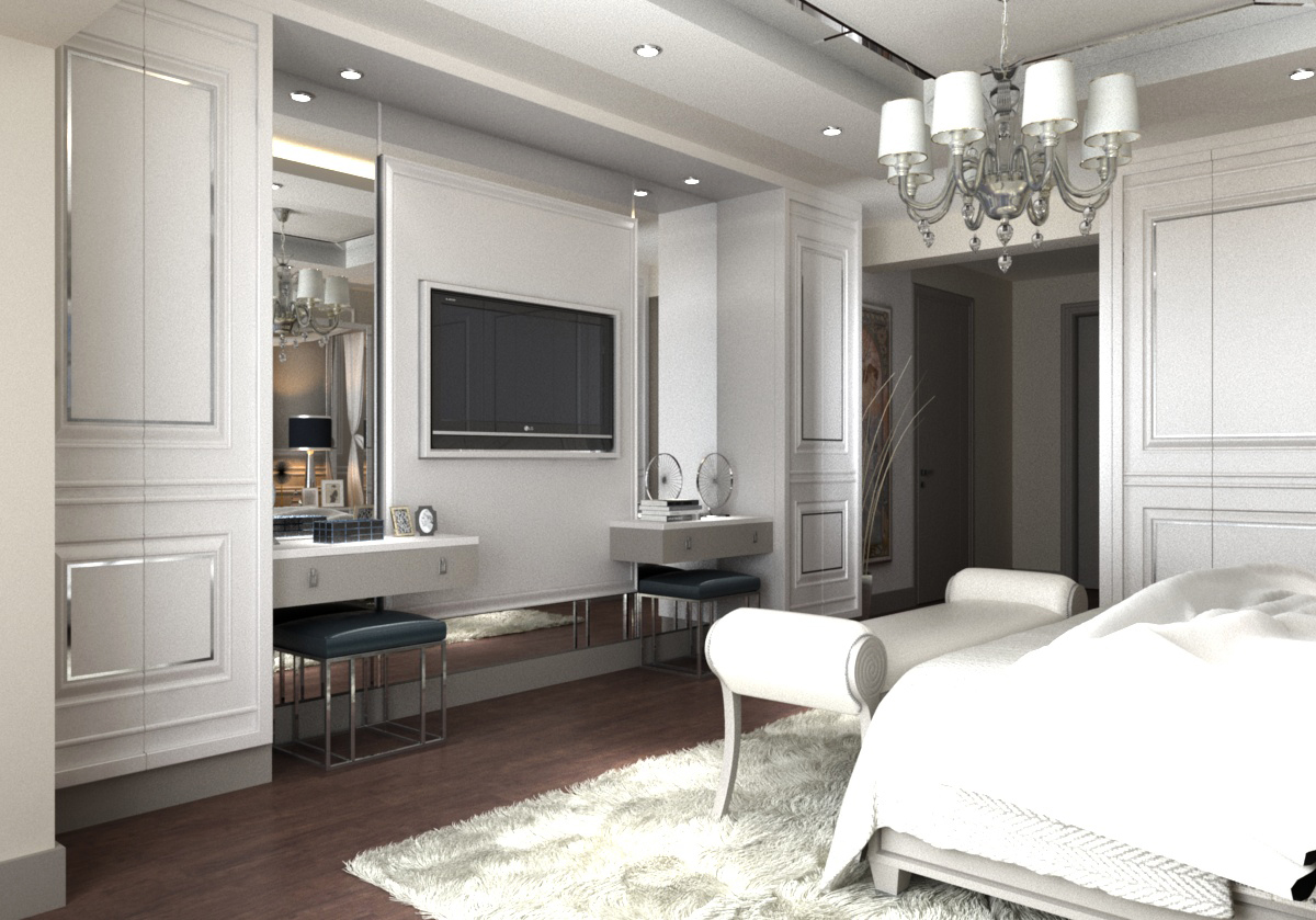 豪华主卧设计 | 3dsmax+Vray+Photoshop 打造舒适空间-4