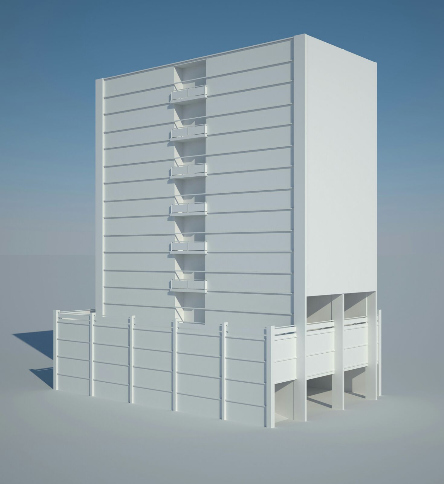 2017 年完成的 Kuwaiti 投资者私人办公大楼室内设计-4