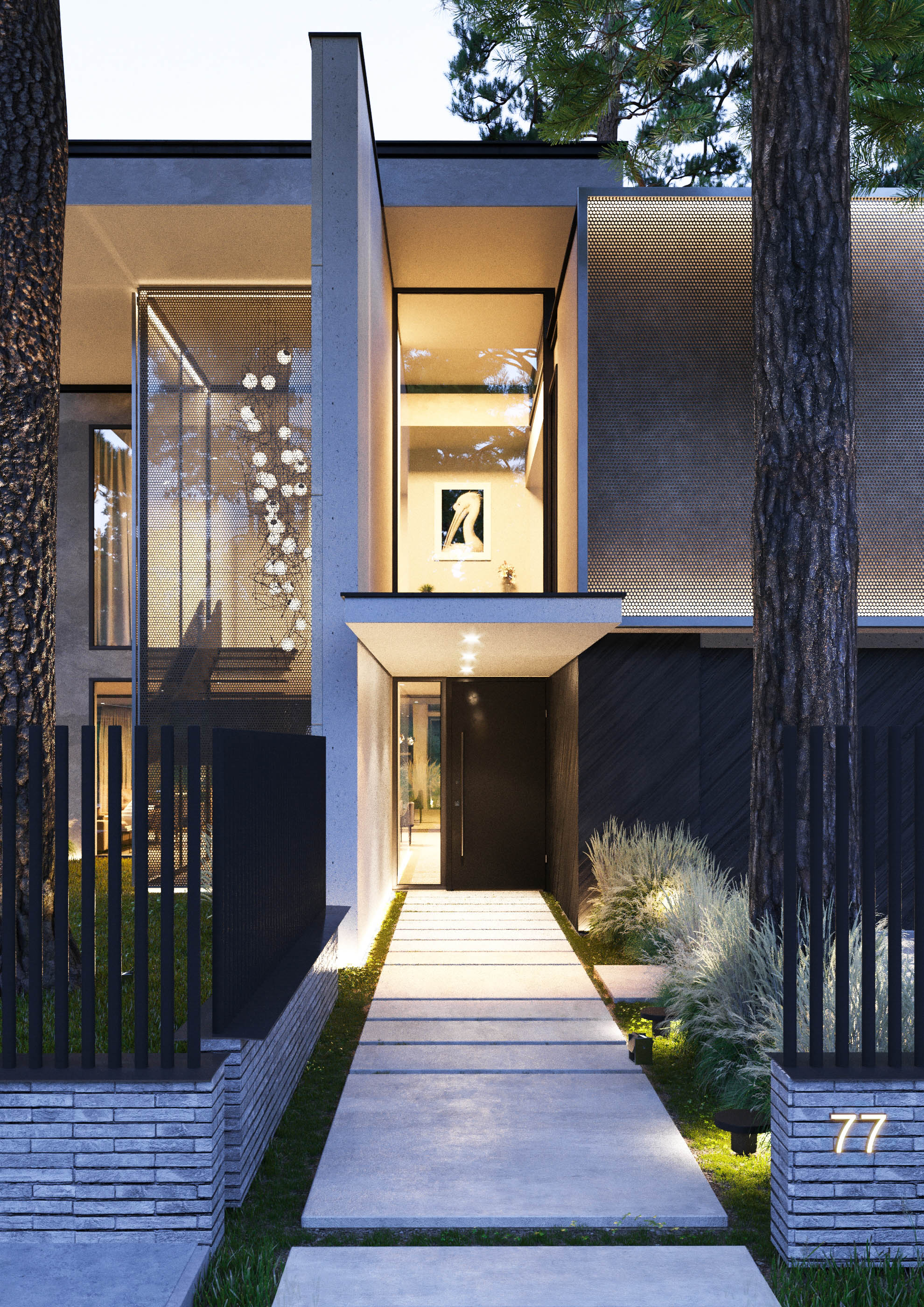 2018 年乡村单户住宅室内设计案例分析-15