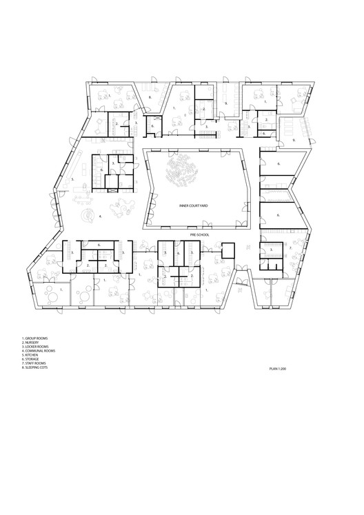 哥本哈根海边的诺肯幼儿园-3
