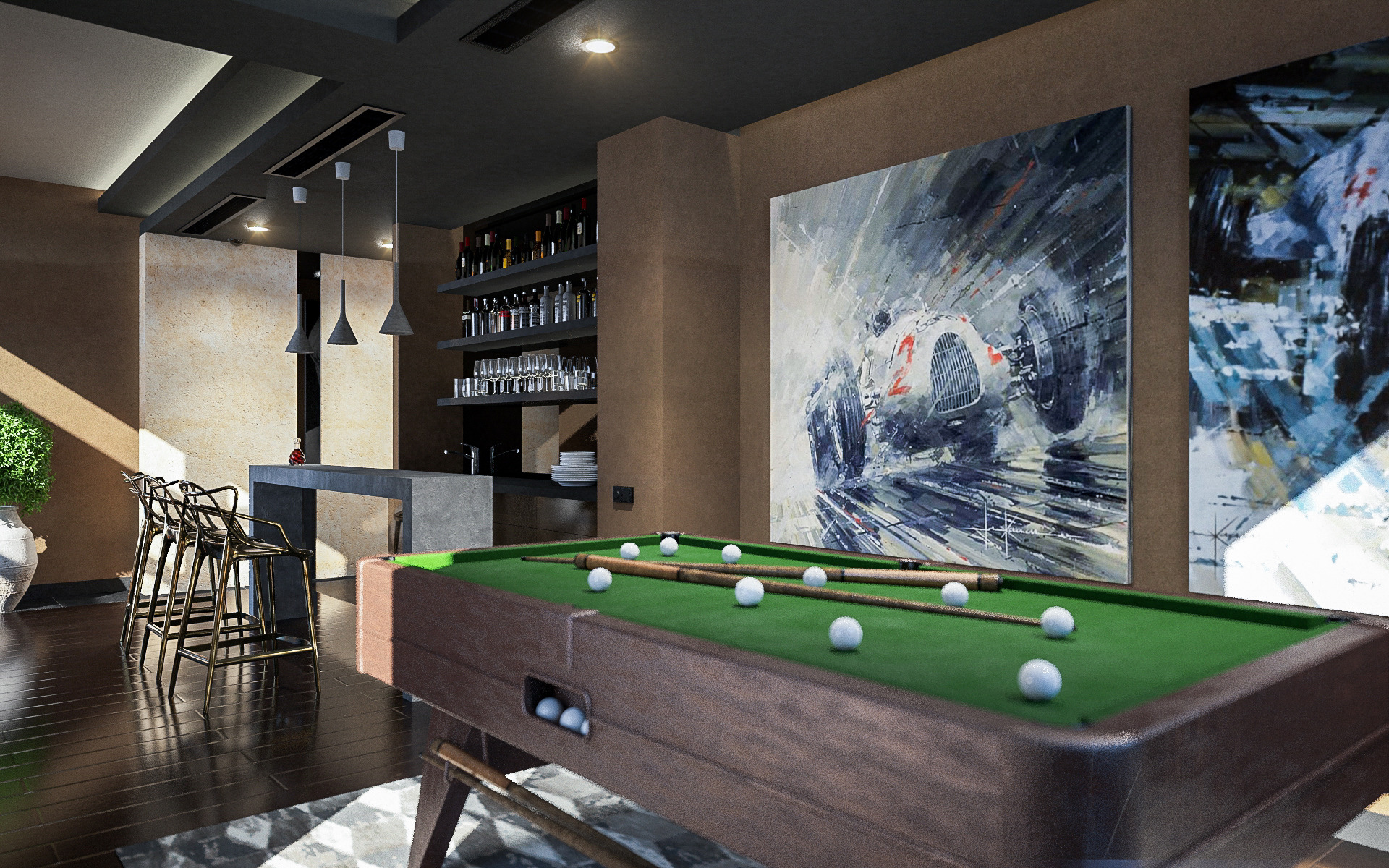 都市幻影 | 200 平米顶层公寓设计-25