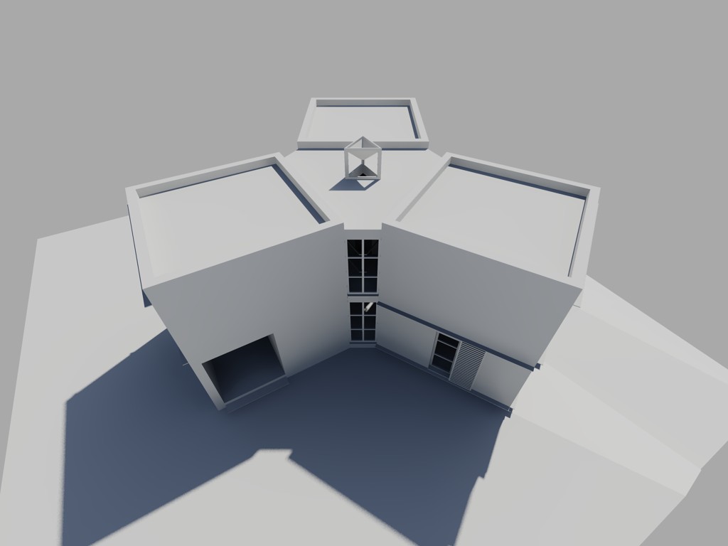 倾斜地块上的现代住宅设计-3