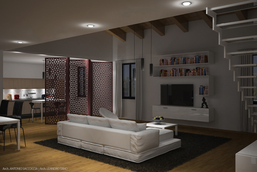 透孔屏风打造灵动空间-23