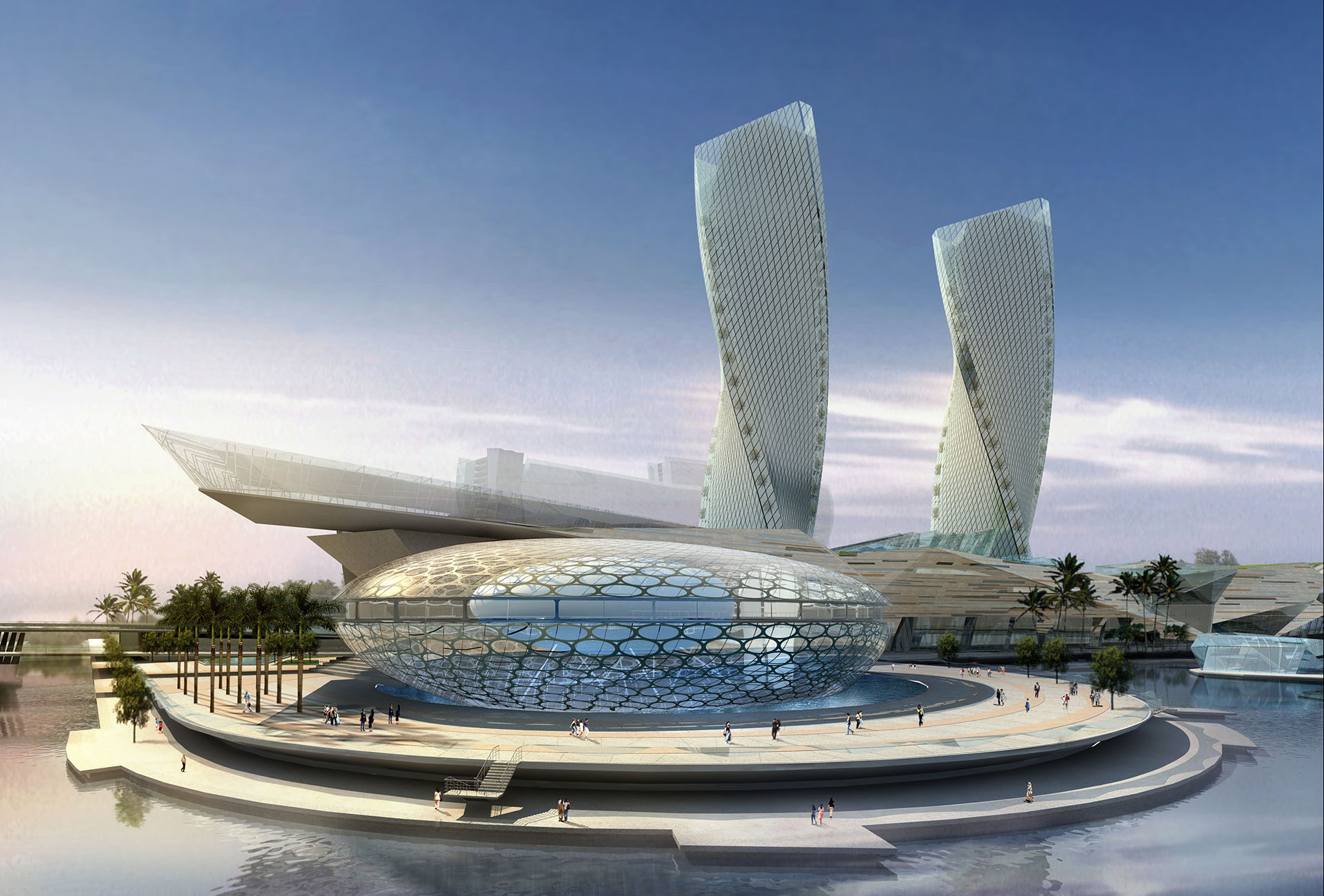 新加坡滨海湾综合度假村设计大赛-2