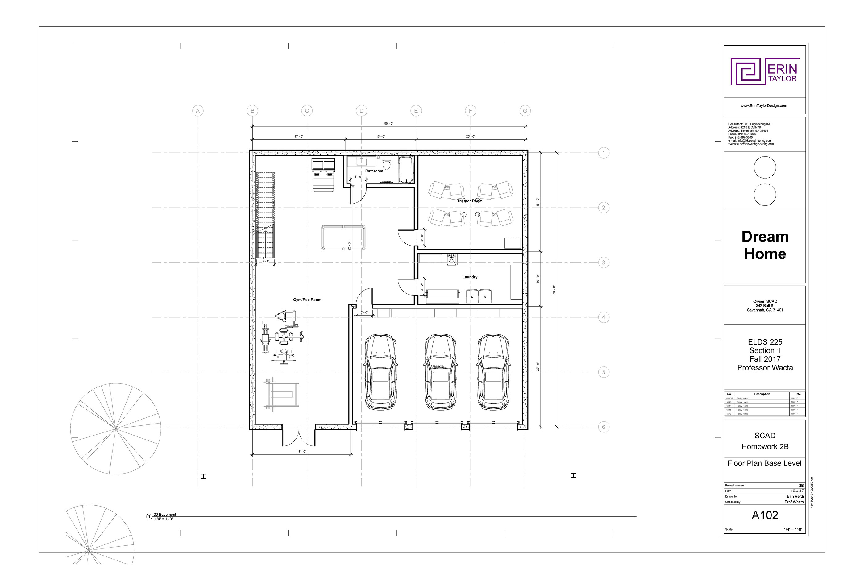Revit House Plan Construction Document-3
