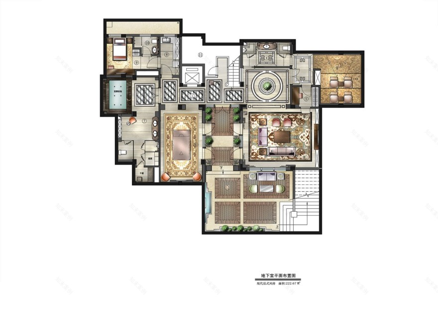无锡酒店别墅样板房518户型-26