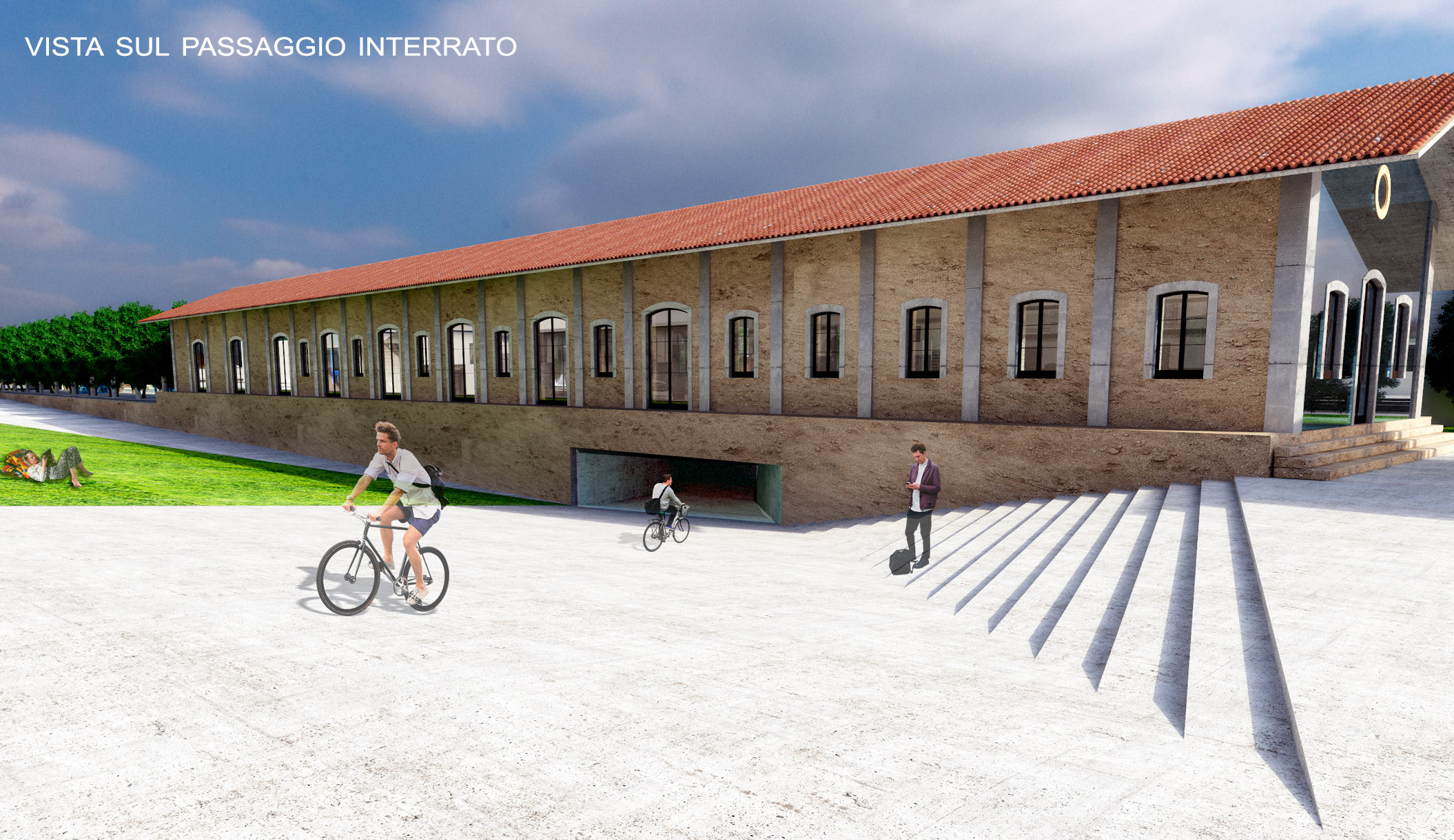 意大利卢卡火车站旁的多功能公共空间设计-16