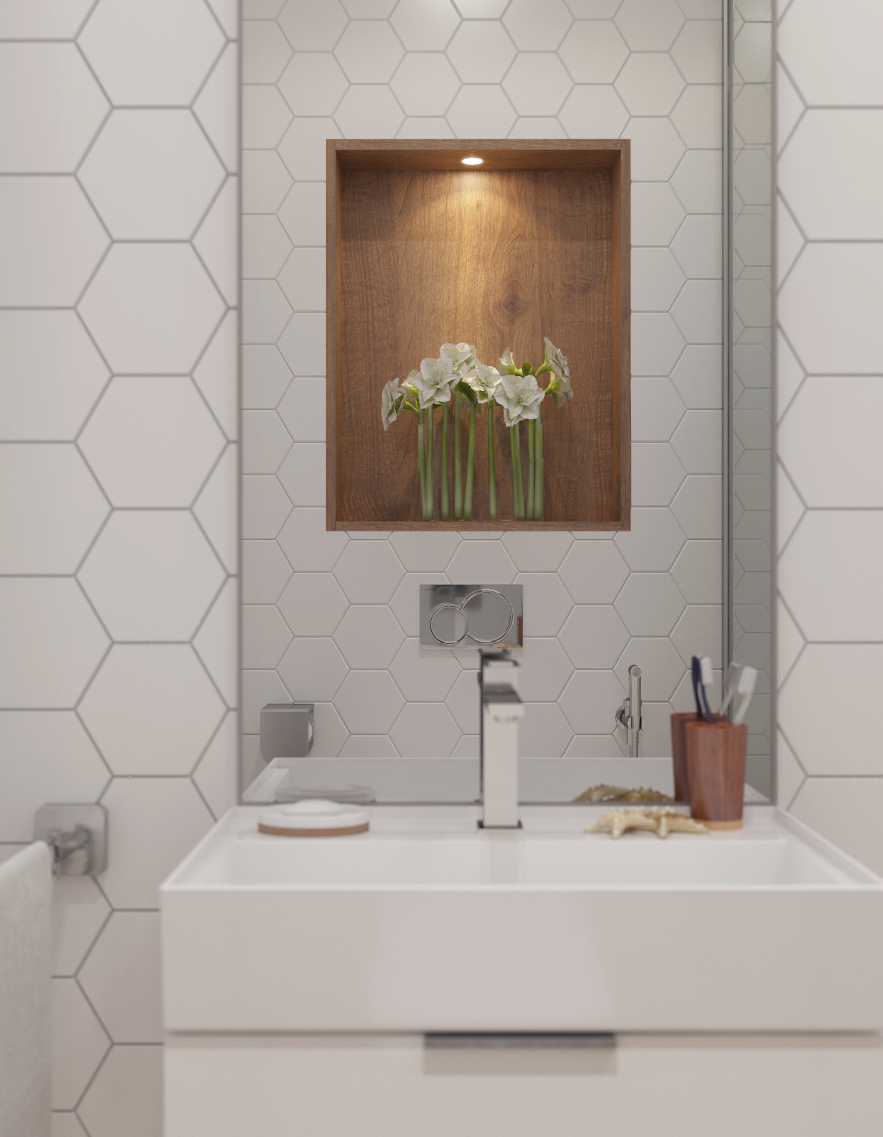 莫斯科郊区别墅时尚室内设计-46