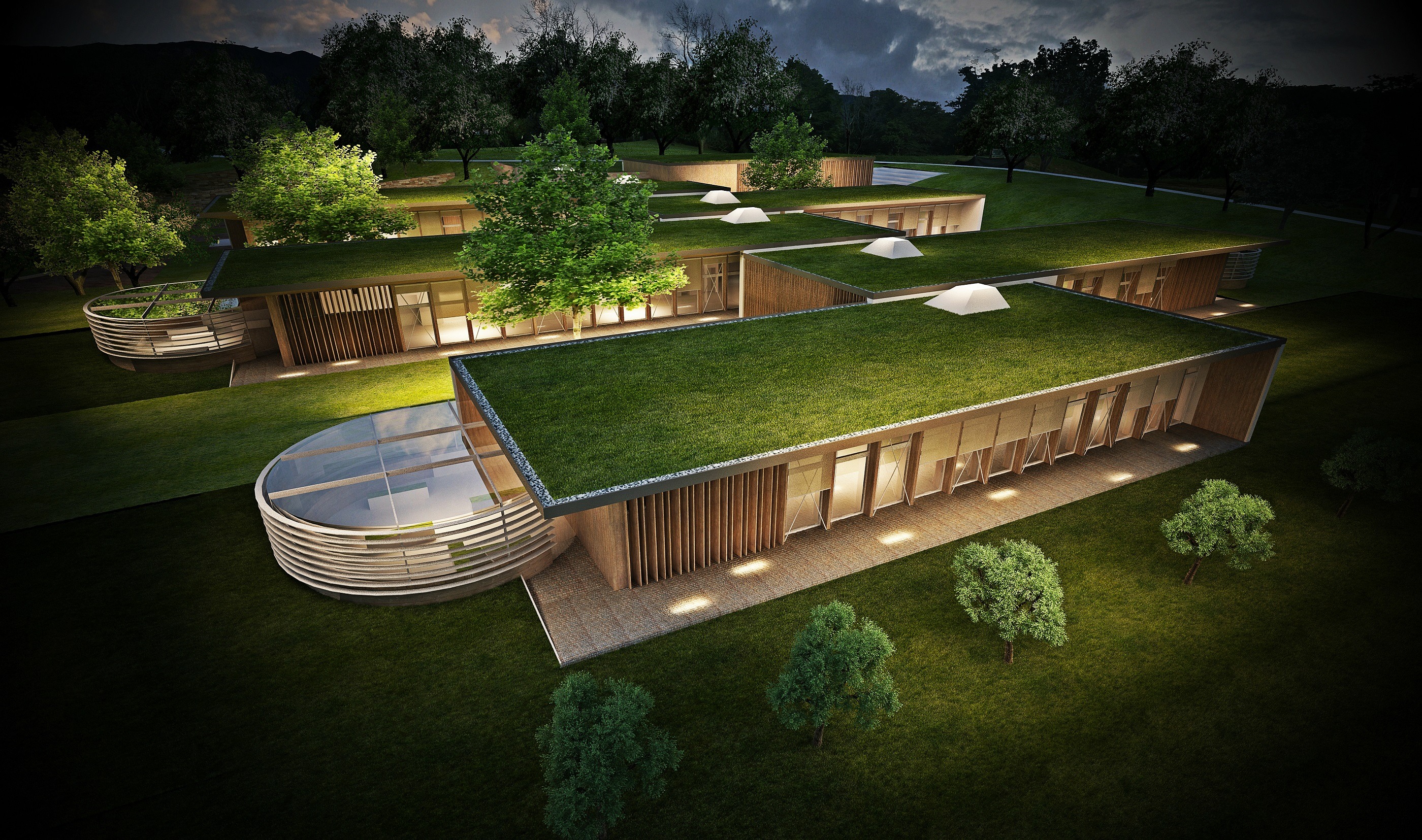 农田景观中的创新学校设计-0