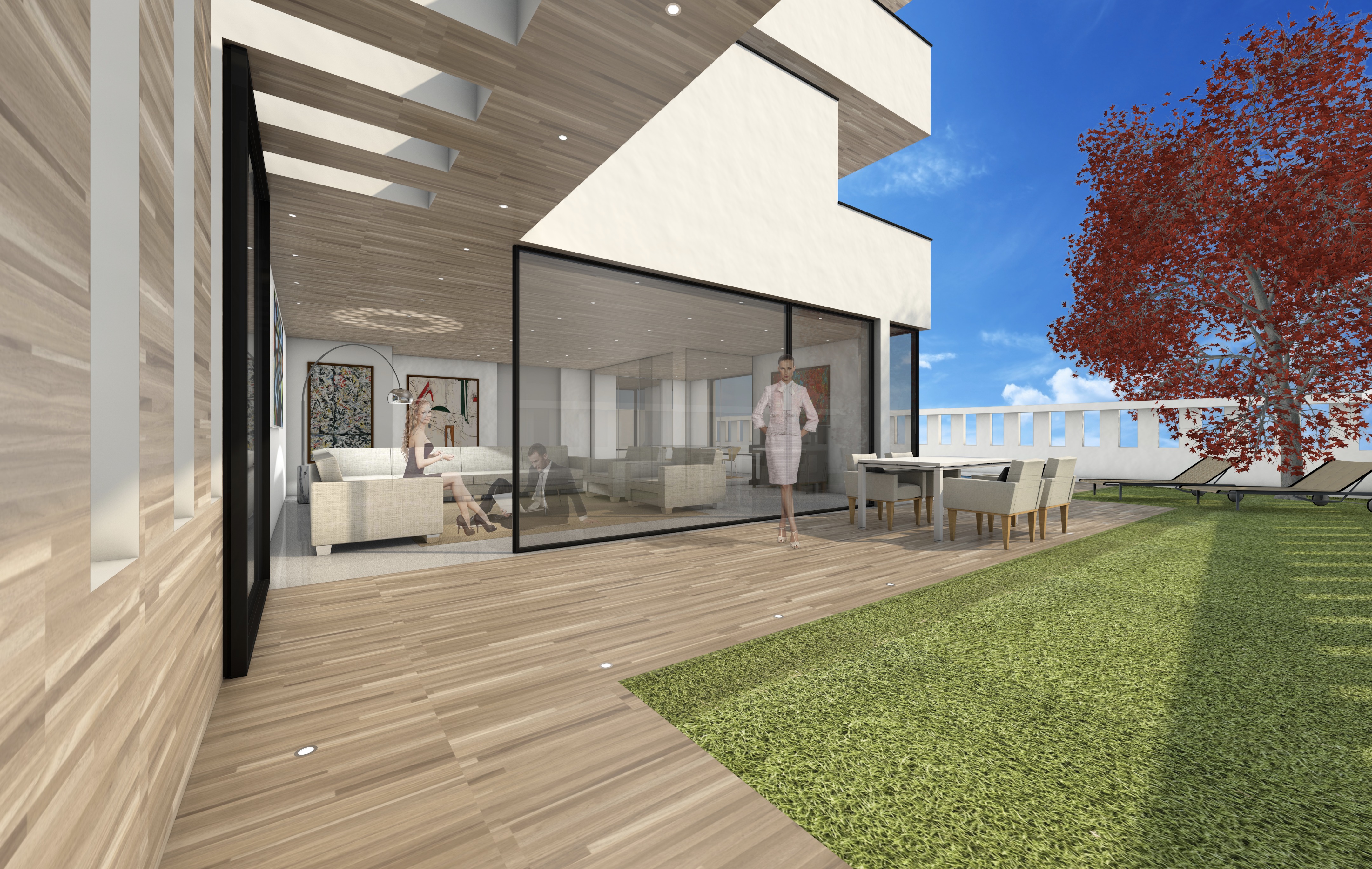 2016 年未实现的城市独栋住宅设计——INNA 别墅-3