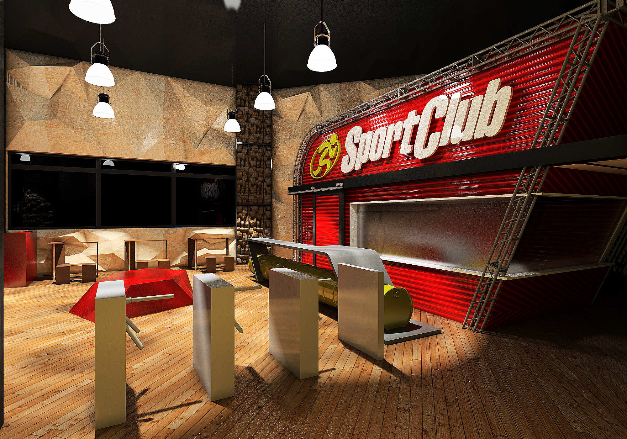 "Sport Club" | Fitness Center Hall-0