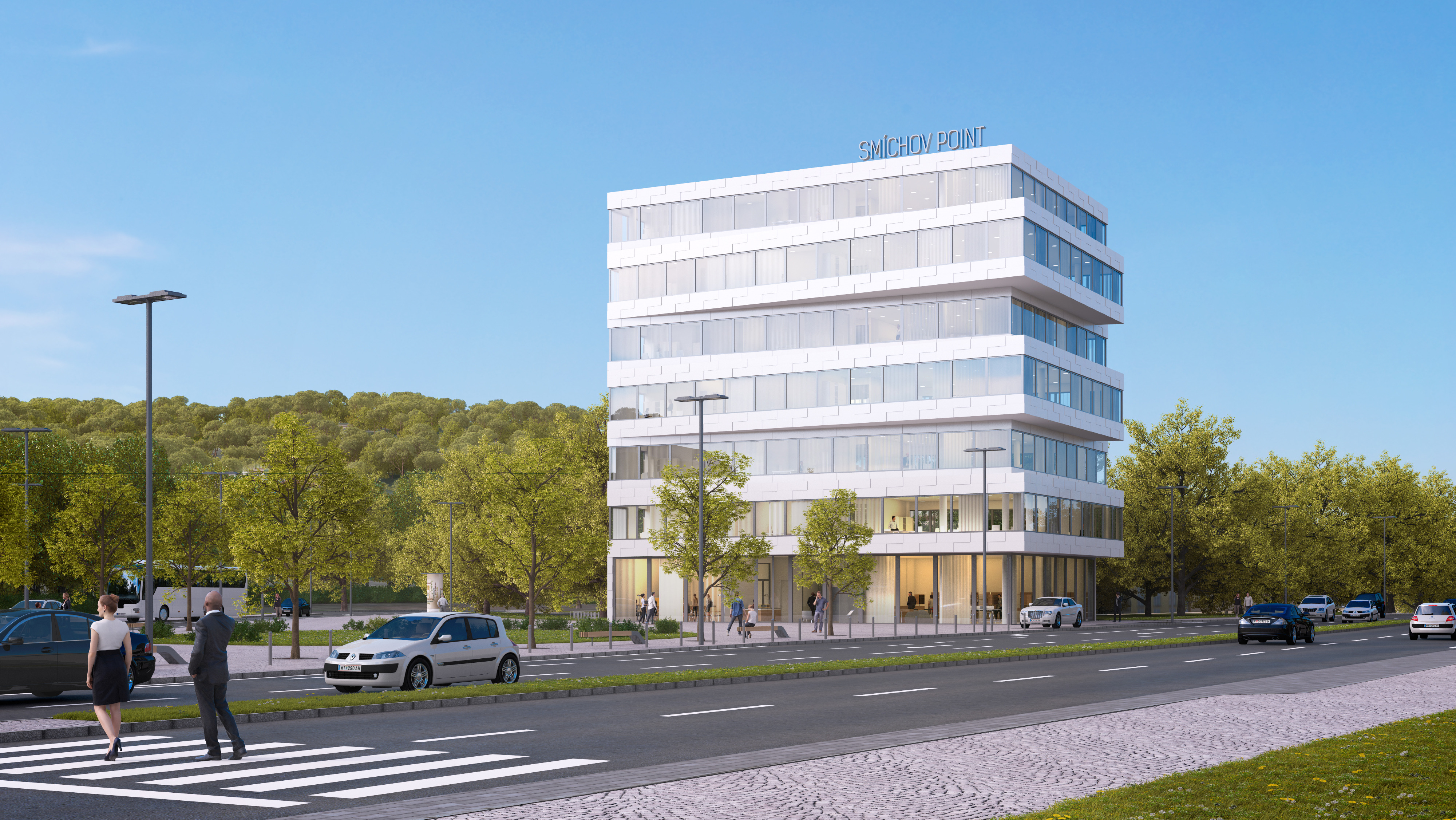 SMICHOV POINT | 旧厂新生，Prague 5 的时尚办公空间-2