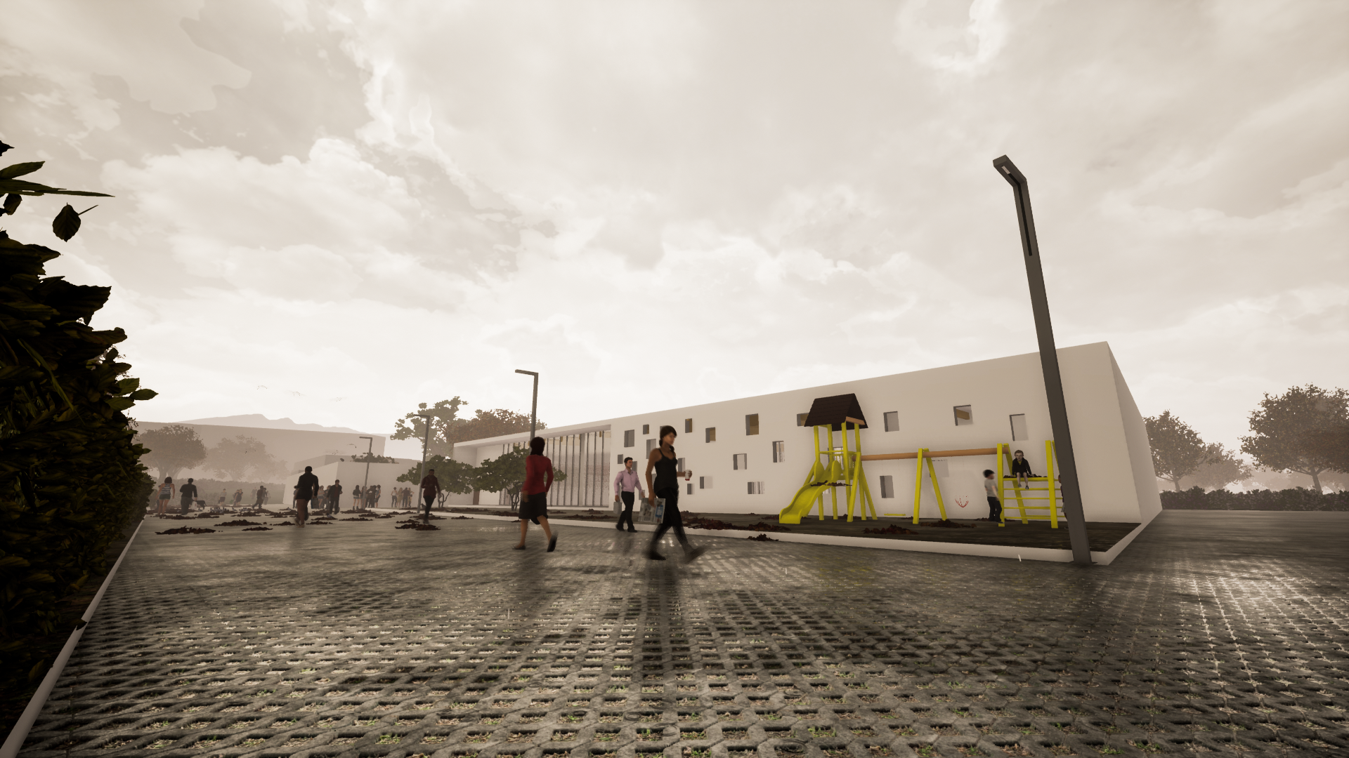 梦幻般的儿童乐园·未实现的瓦伦西亚幼儿园设计-0