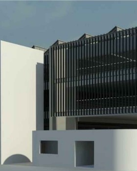 Capodichino 停车场 BIM 模型设计