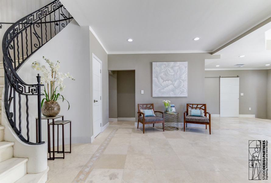 1941 年地中海风格别墅的现代改造-13