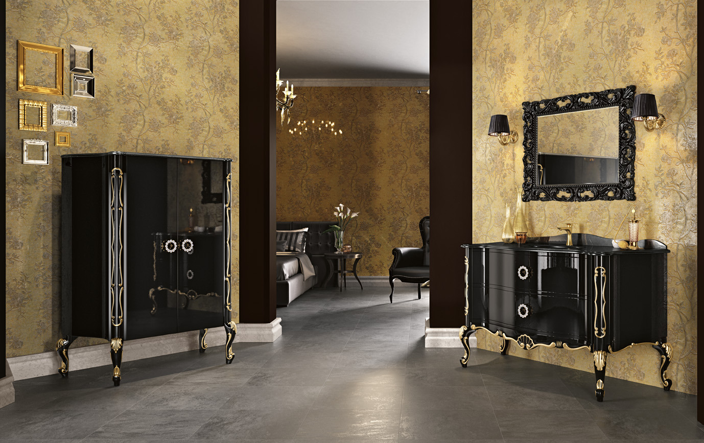 意大利风情浴室家具，打造独特魅力空间-3