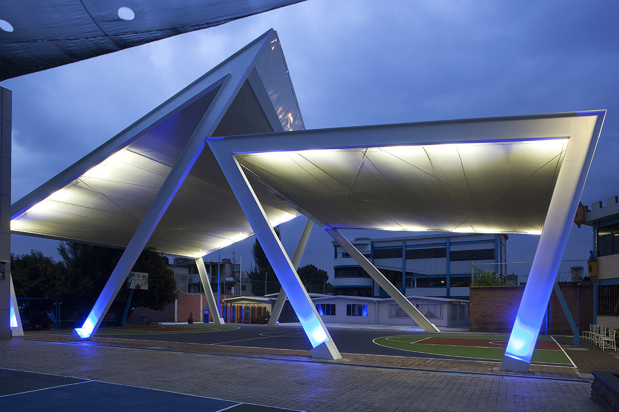 墨西哥瓦拉多利德中学室内设计-41