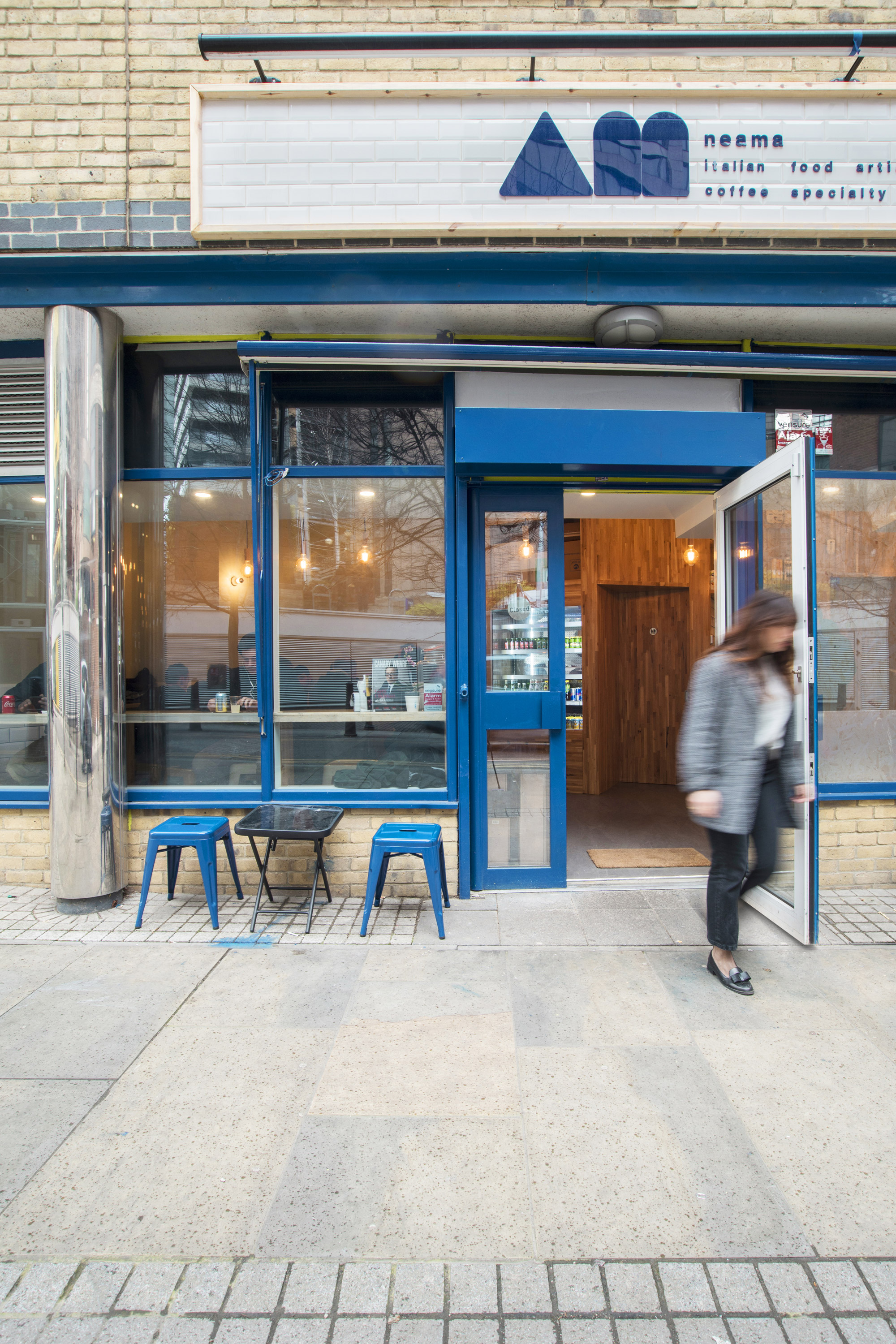 伦敦 Canary Wharf 区意大利风味餐厅设计-3