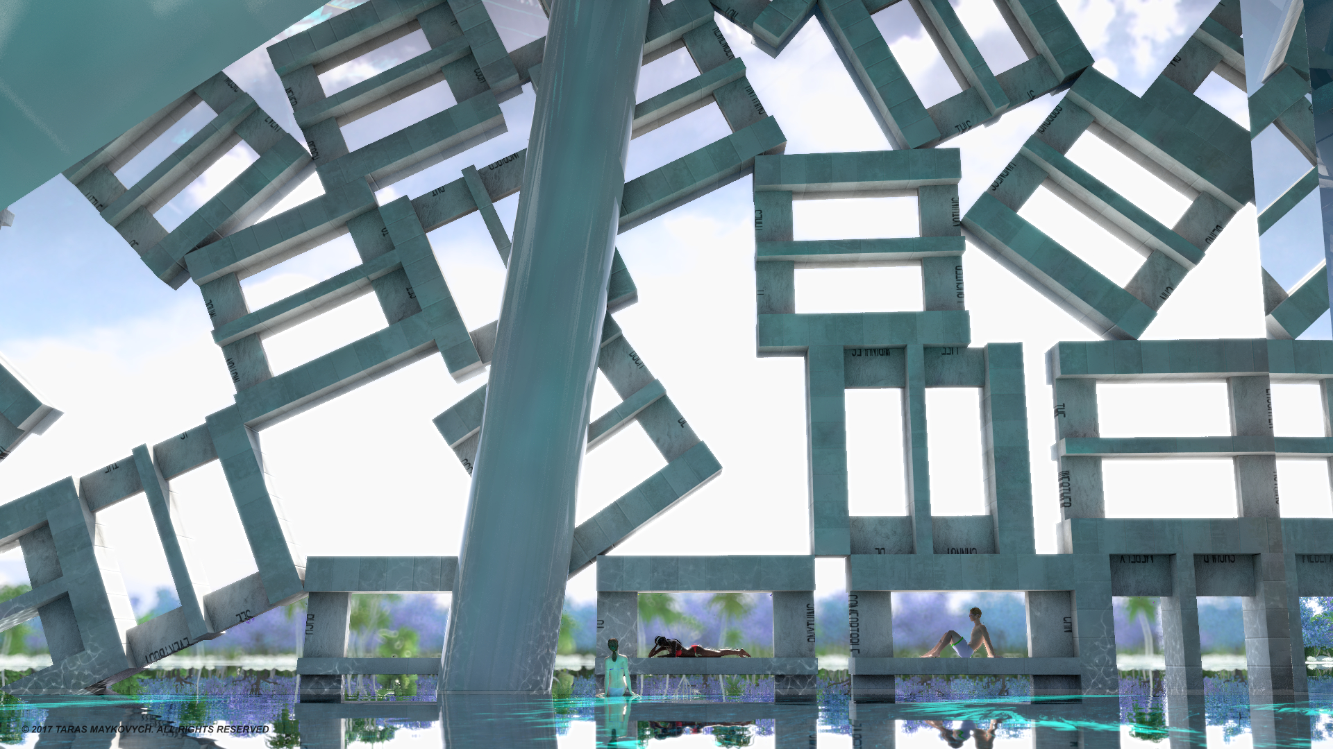 螺旋无尽时钟建筑-35