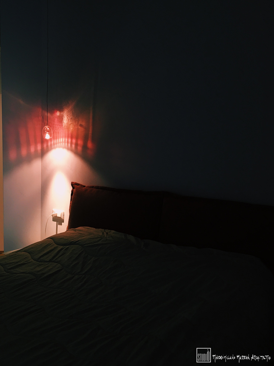 意大利 120 平米公寓全翻新,灯光设计成亮点-13