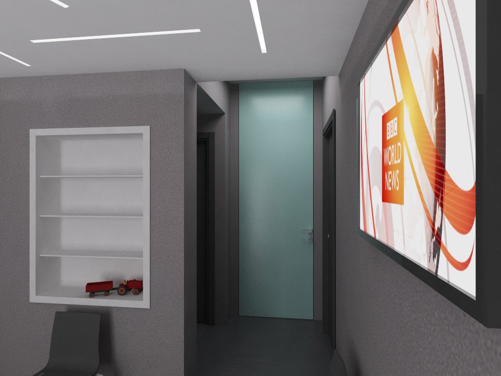 融合建筑的口腔诊所设计-9