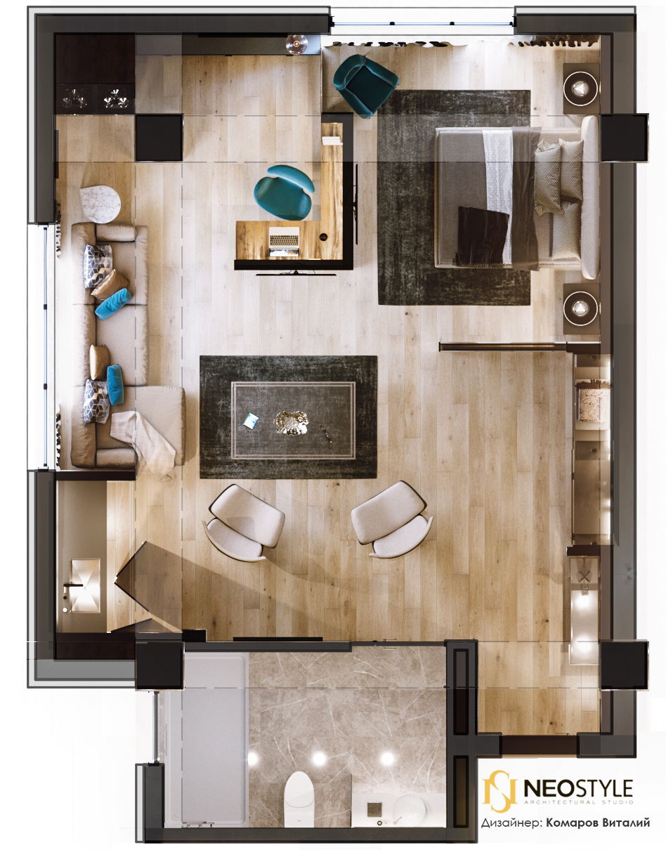 Marriott Bishkek 酒店套房——融合自然的四元素设计-8