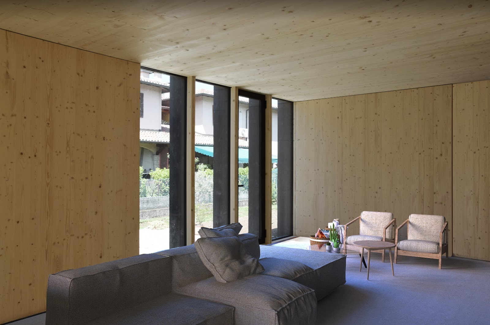 2017 年完成的木质单家庭住宅——Tube House-4