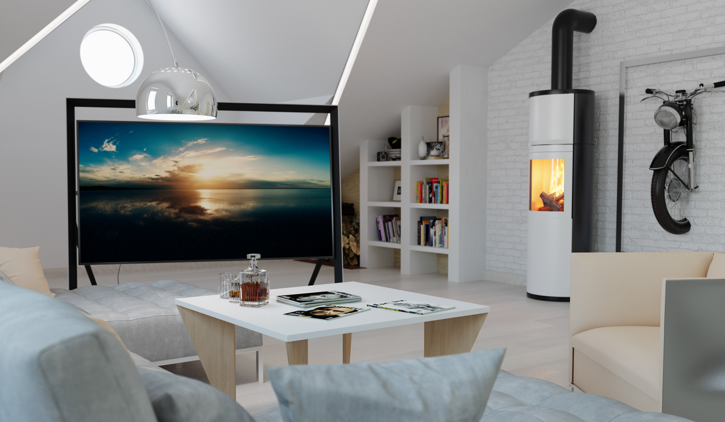 Visualization of a country house-9