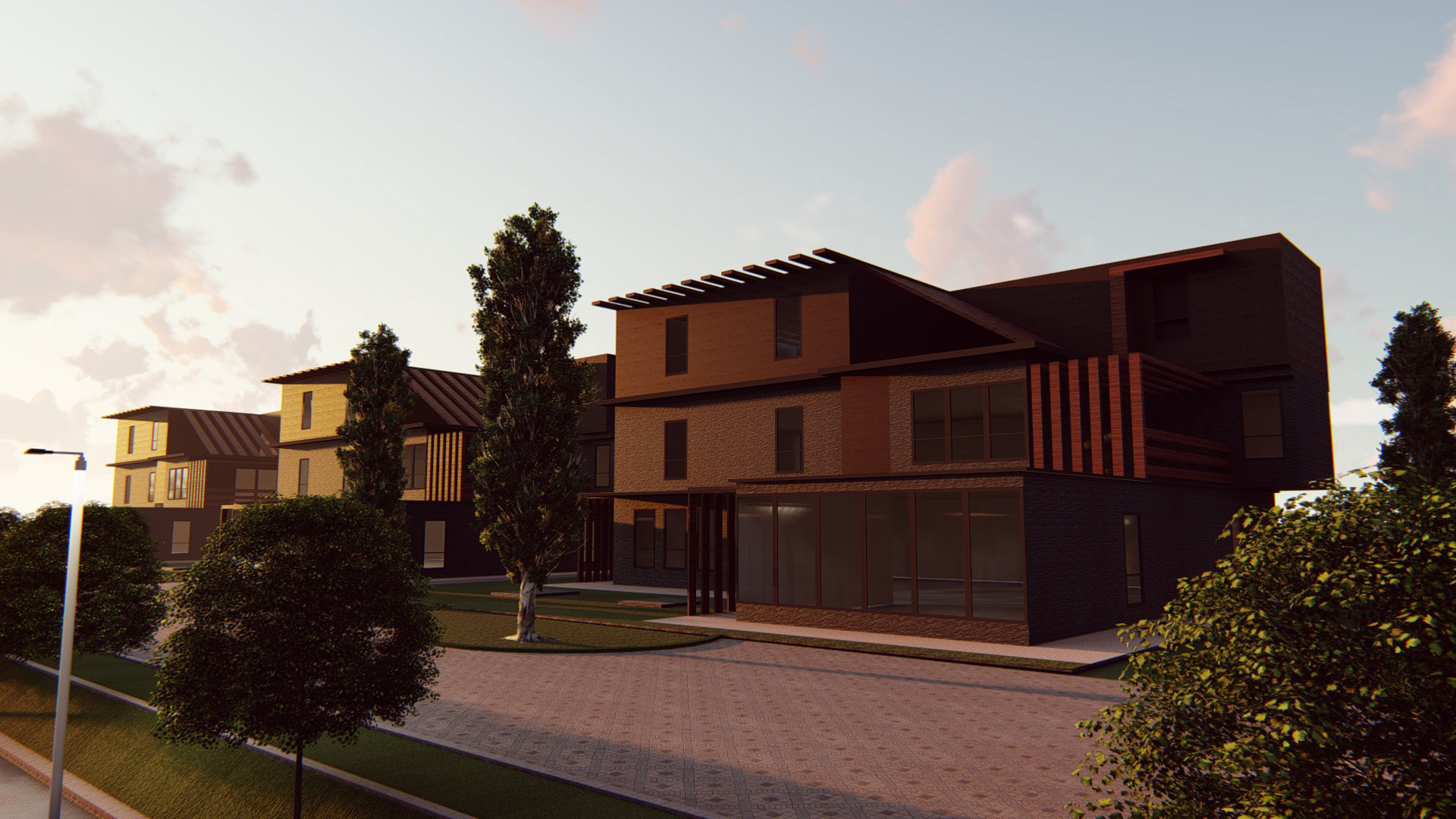 三维立体规划渲染-9