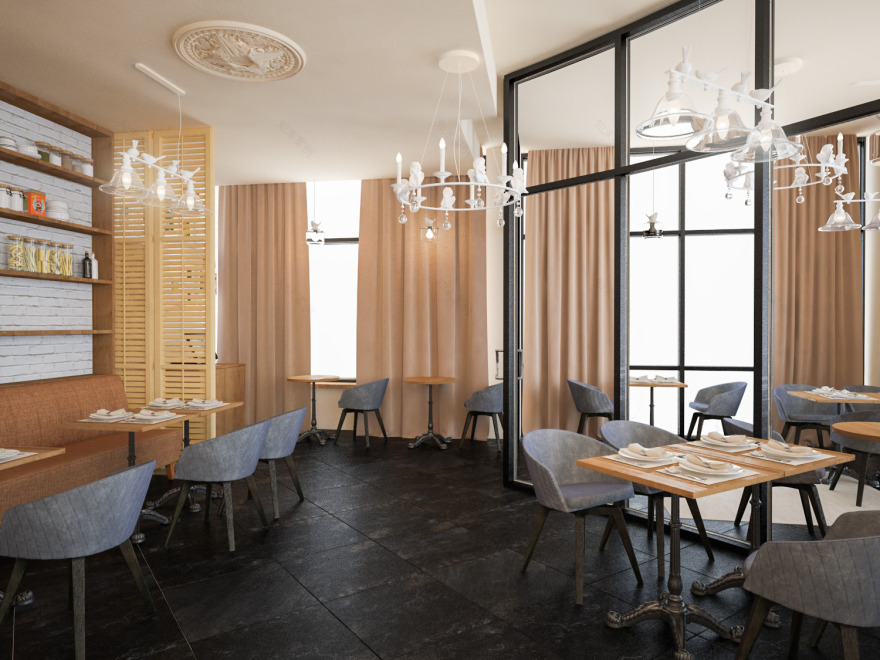 2015 年未实现的意大利餐厅设计-4