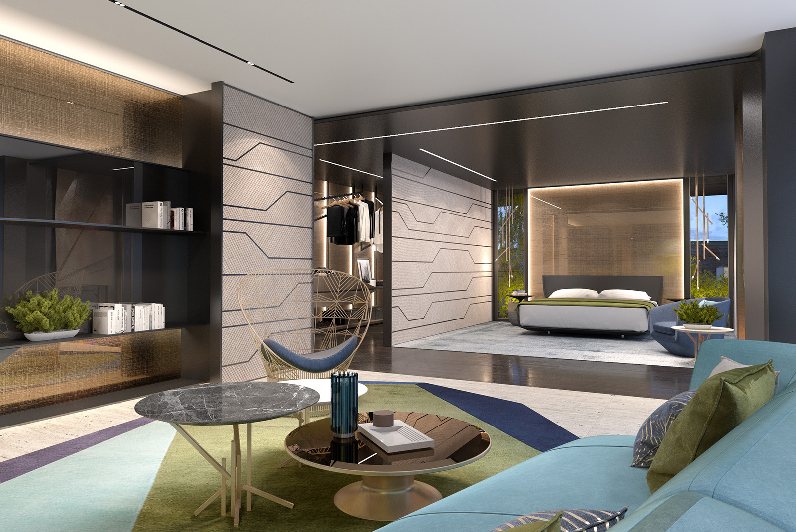 奥地利现代别墅设计与艺术融合-96