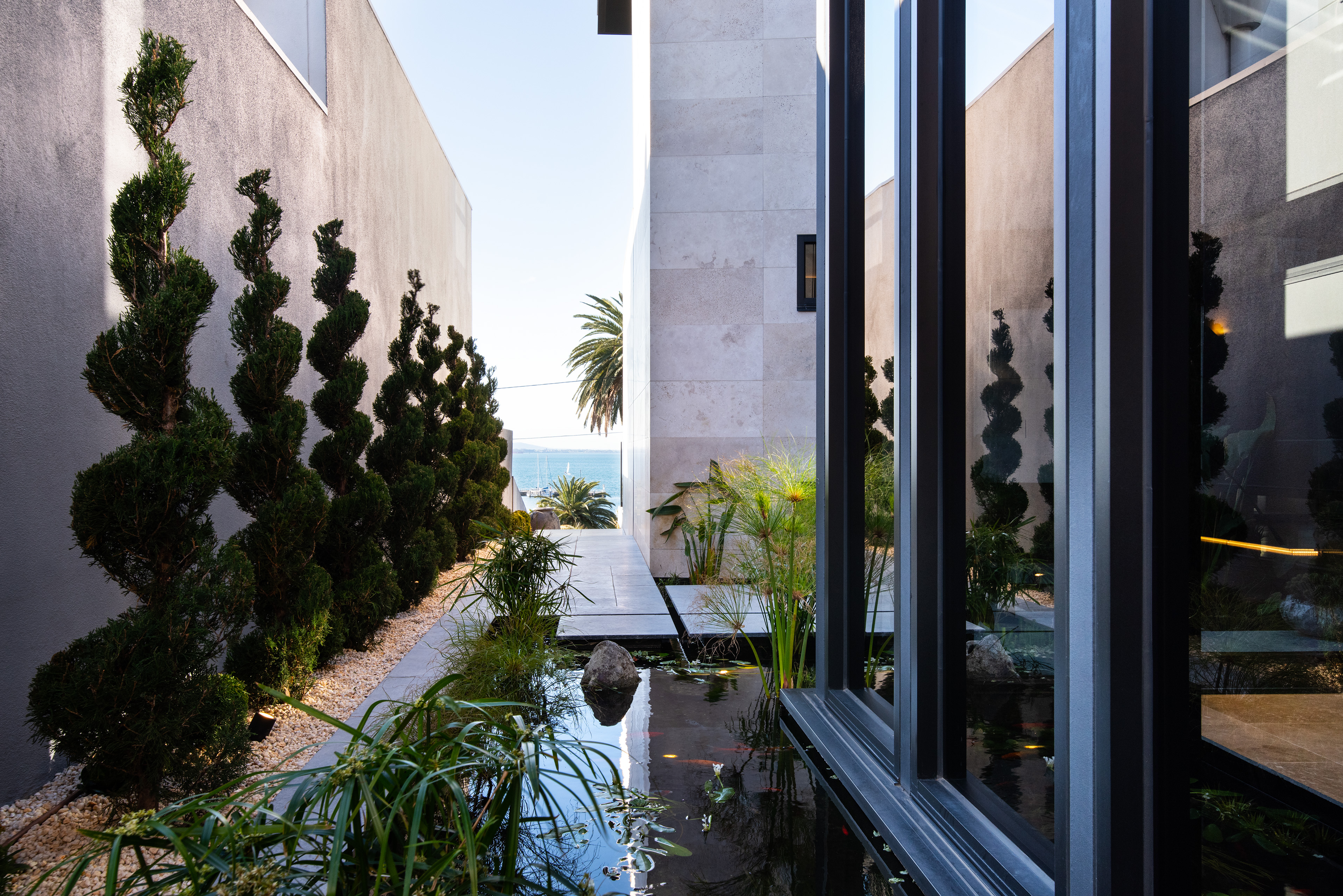 海滨现代宅院的精致艺术-13