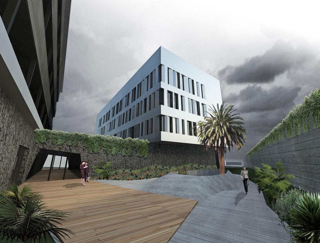 灵活多变的办公建筑空间设计-7