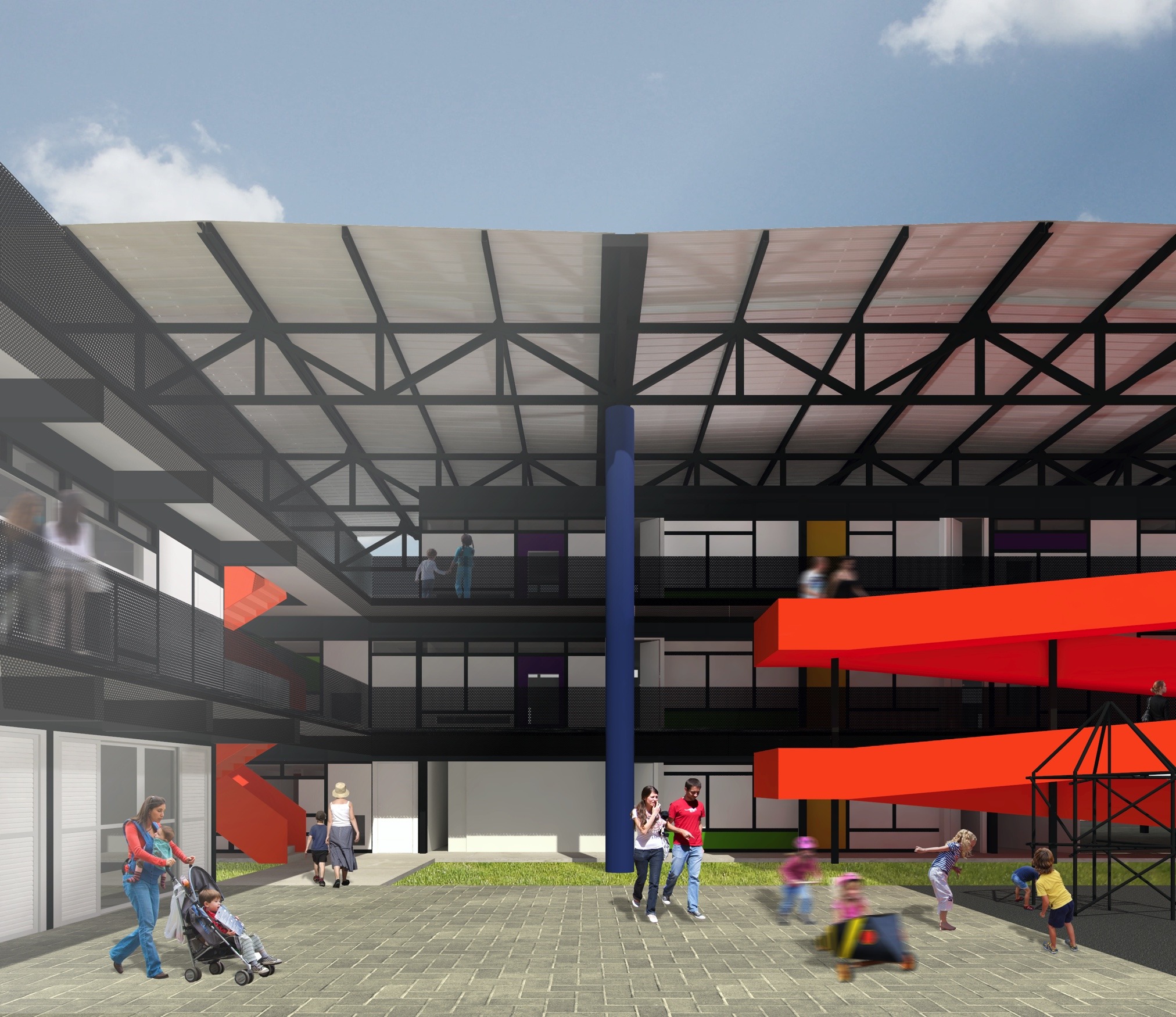 巴西幼儿园环保设计 · 寓教于乐的儿童天地-7