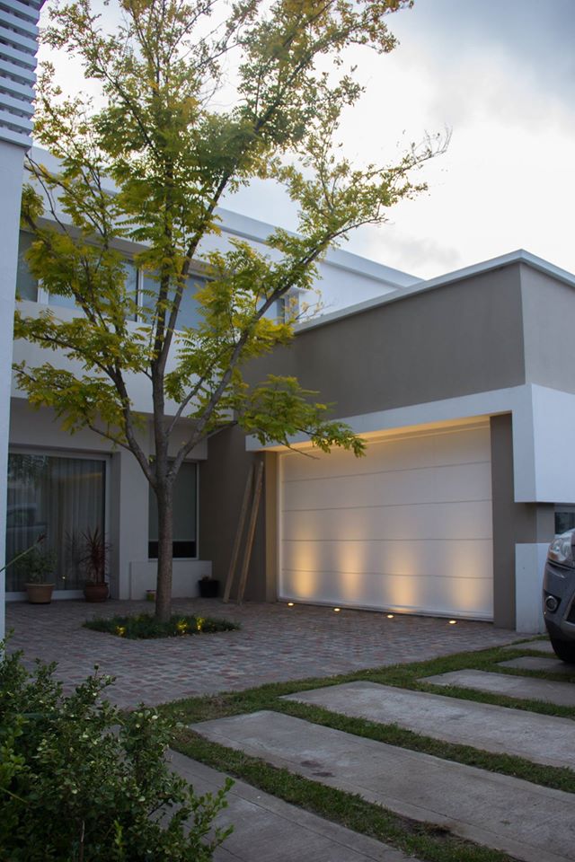 阿根廷私人住宅,绿意盎然的水景家园-3