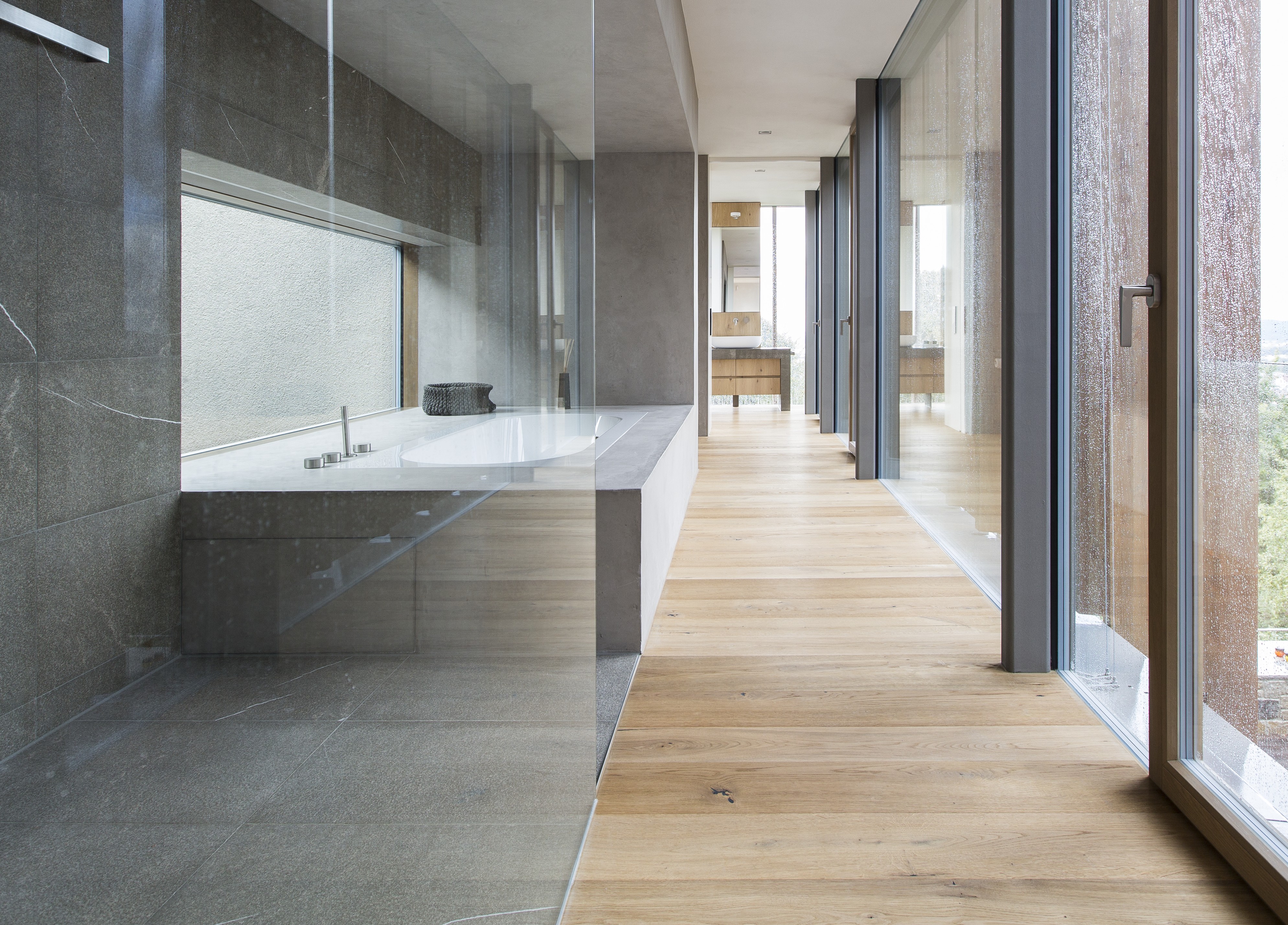 2013 年完成的德国木质独立住宅室内设计-21