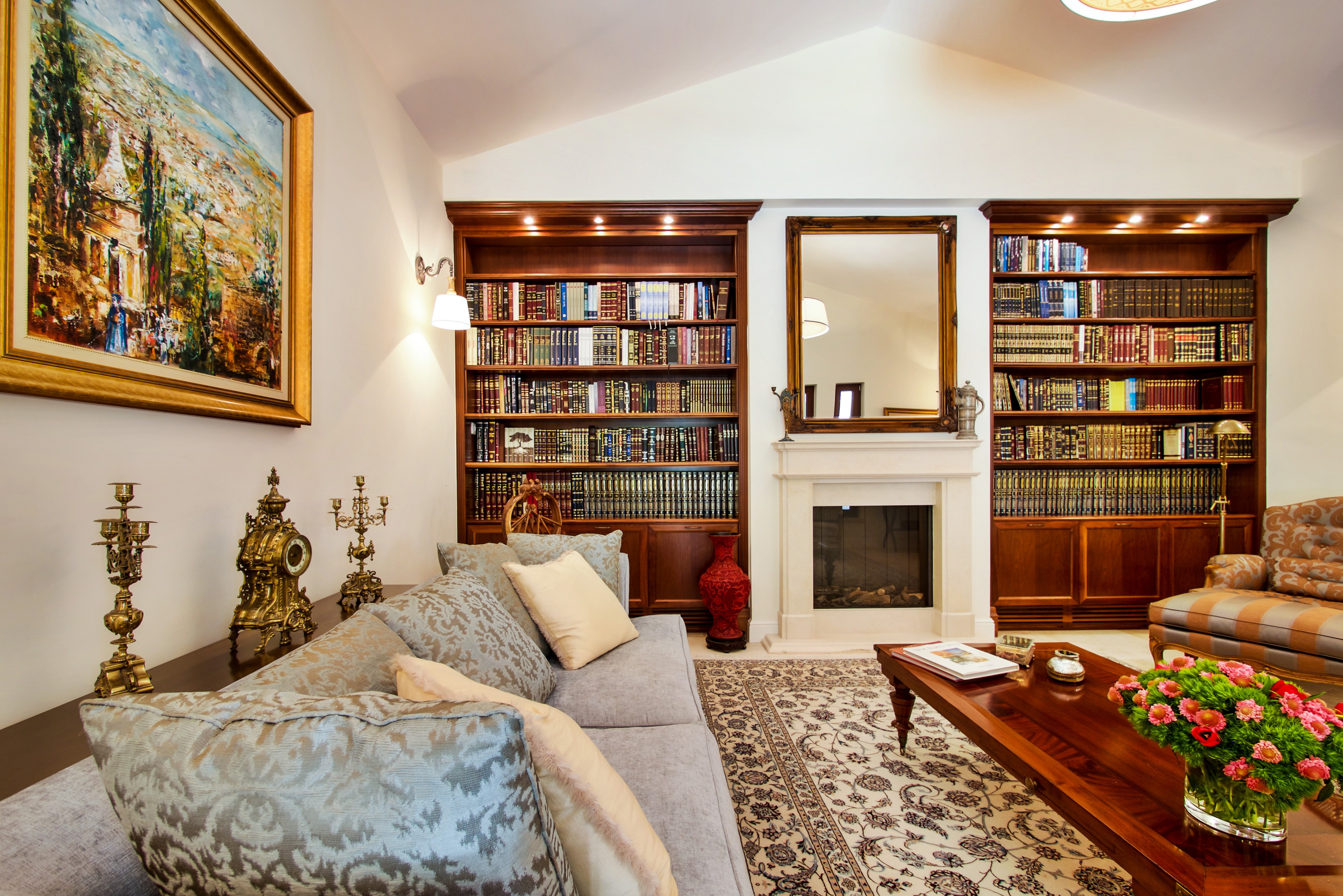 Jerusalem 历史地标公寓的优雅传统室内设计-13