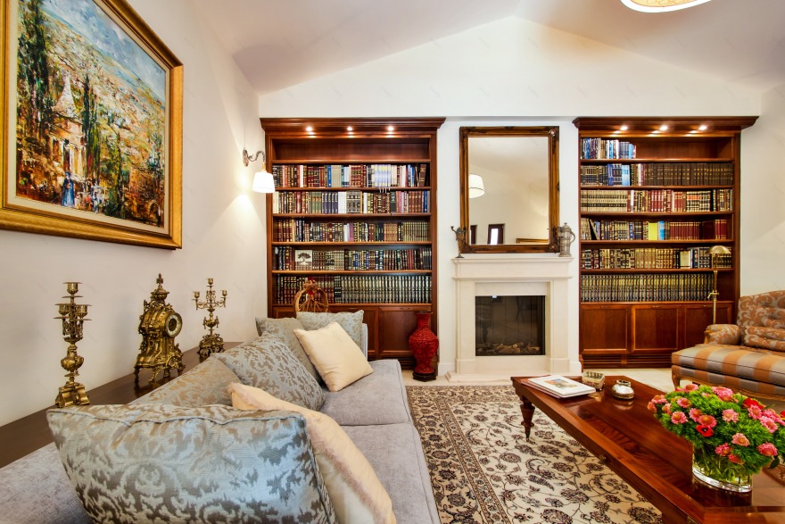 Jerusalem 历史地标公寓的优雅传统室内设计-13