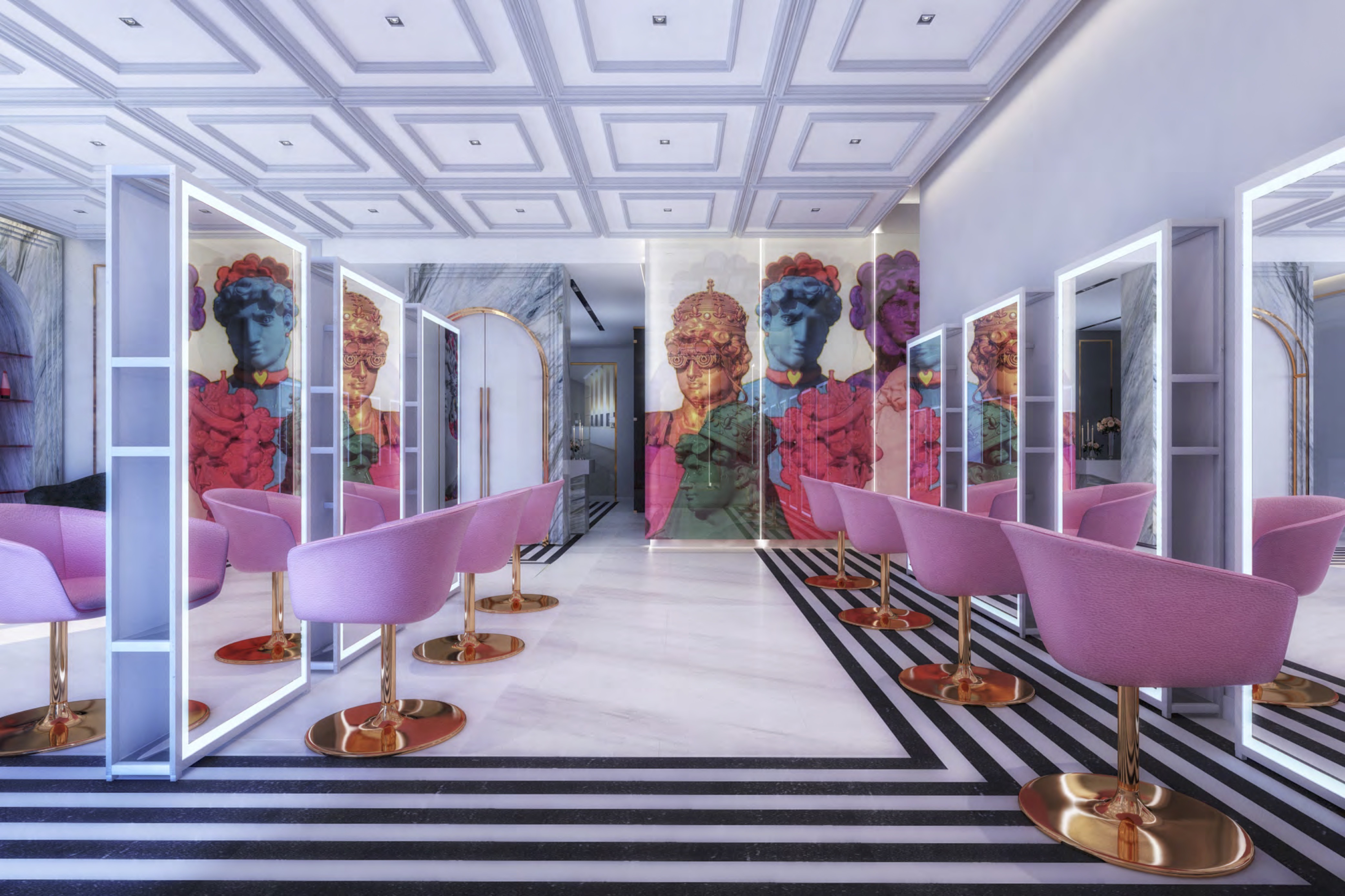 Mohamed Sagheer 发廊设计-0