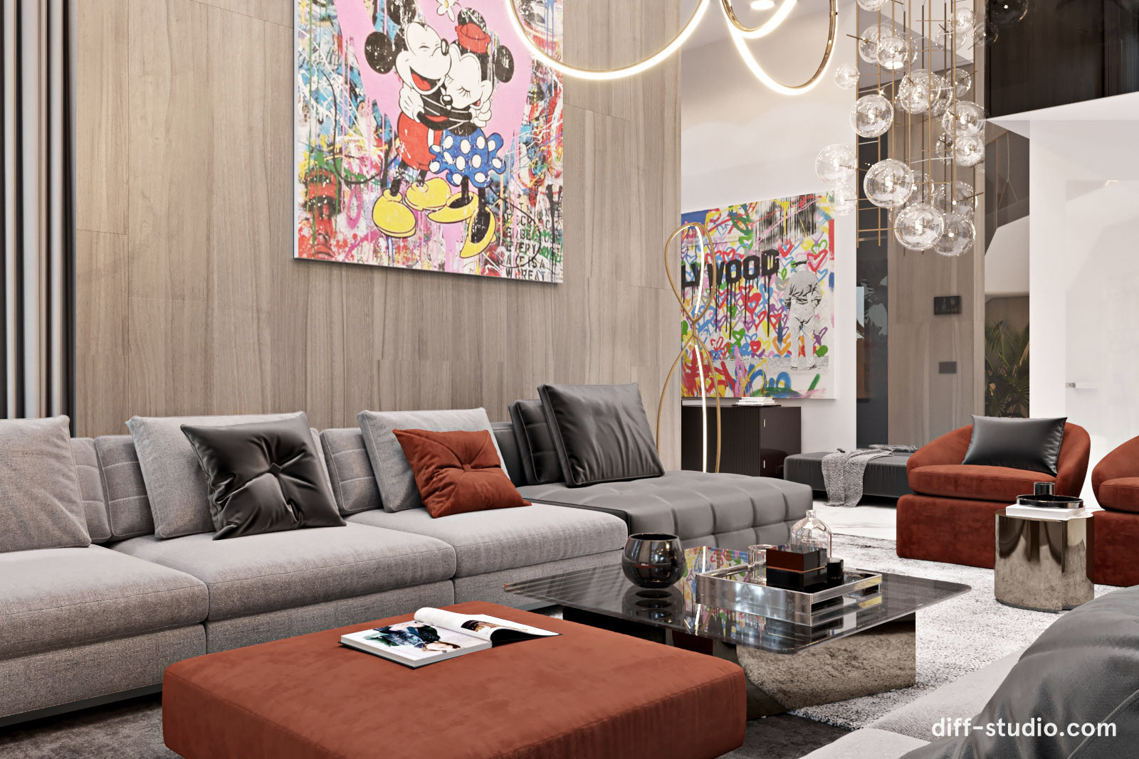 加州洛杉矶私人住宅 -- 简约时尚的现代家居-11