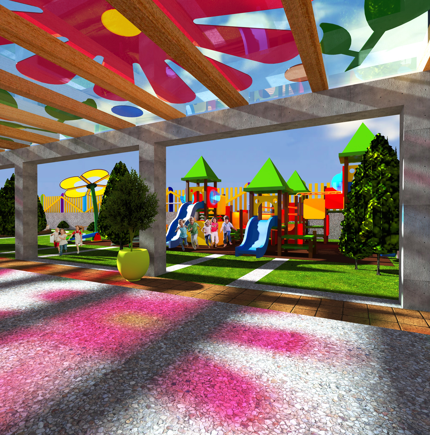 "魔法钥匙"幼儿园设计 | 希腊 Ioannina 的创意空间-69